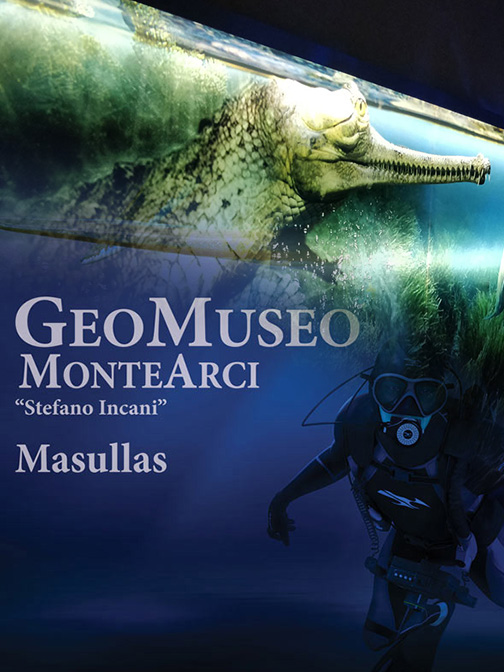 Allestimenti scenografici e didattici per il Geomuseo Monte Arci di Masullas